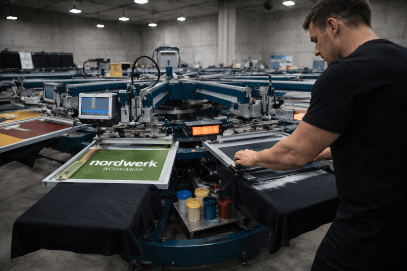 Veredelung – Stick und Textildruck